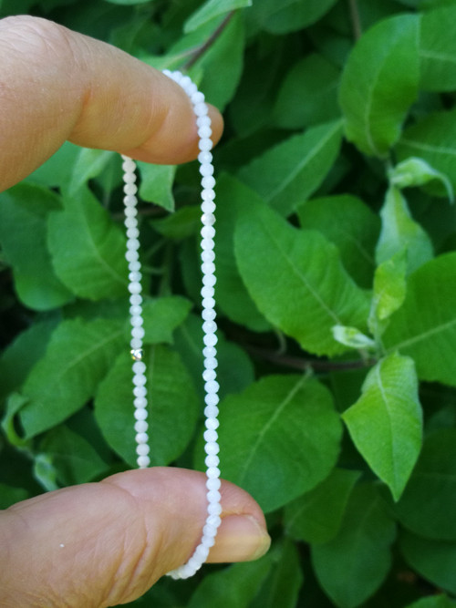 Měsíční kámen broušený 2 mm — foto 1