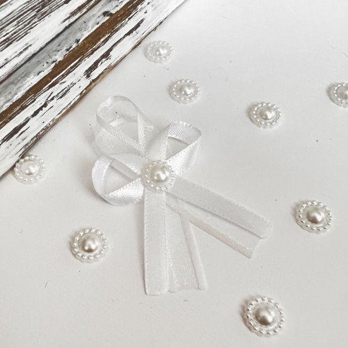 Svatební vývazek White elegance