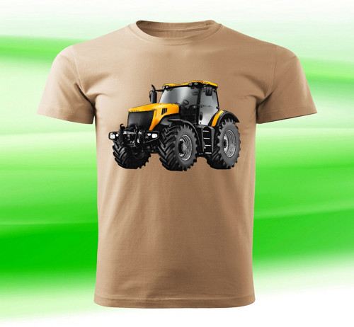 Tričko s traktorem JCB 7230