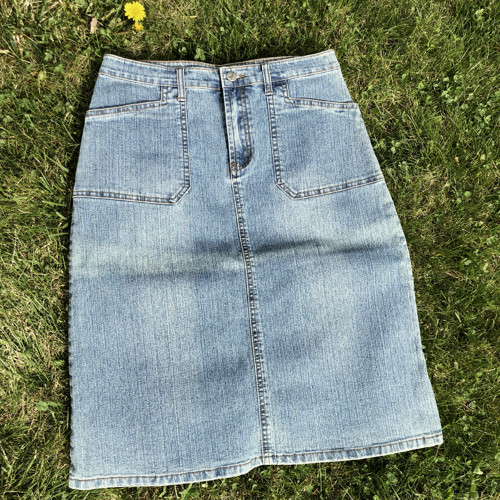 Jeans sukně