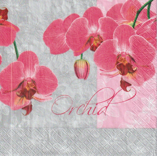 Ubrousek - orchidej