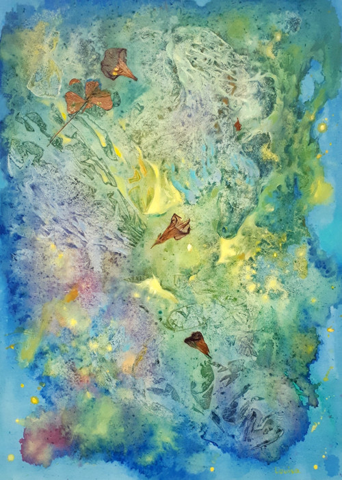 Psychedelie - akryl 50x70cm