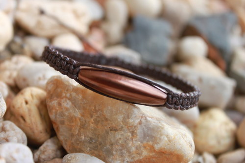 Simple Elegance.. Náramek makramé/shamballa — foto 1