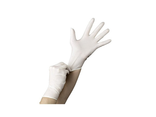 Latexové rukavice pudrované - 1pár