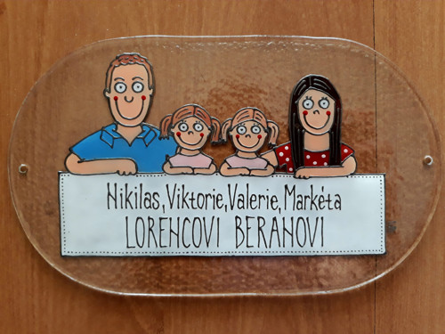 Jmenovka na dveře