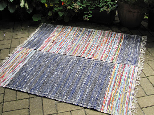 Ručně tkaný koberec 70x150 cm pestrobarevný