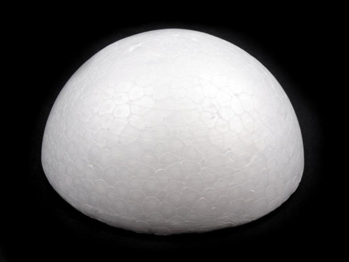 Polystyrenová polokoule pr.95 mm