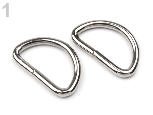 Polokroužek š. 32mm (10ks) - nikl — foto 1