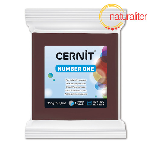 CERNIT Number One 800 - hnědá, střední balení 250g