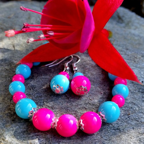 Souprava "Pink and Blue"