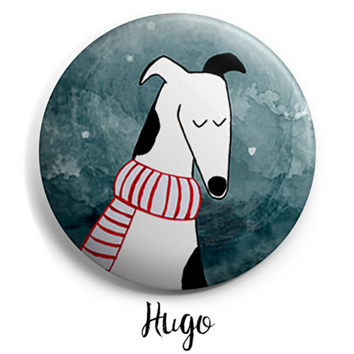 Kapesní zrcátko Chrt Hugo
