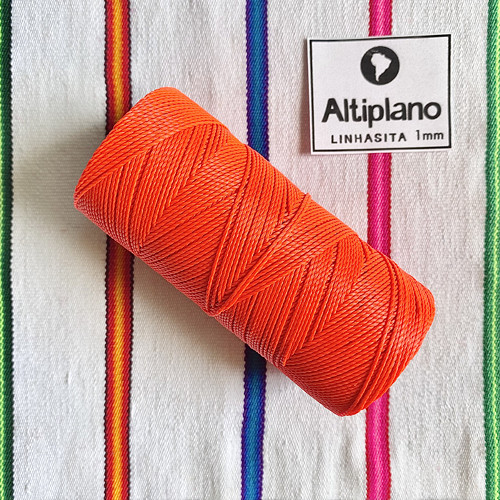 LINHASITA 1mm 327 celá cívka (neon.oranžová)