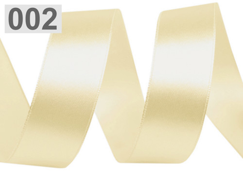 Stuha atlasová š.20mm 1str. (10m) - Almond Oil