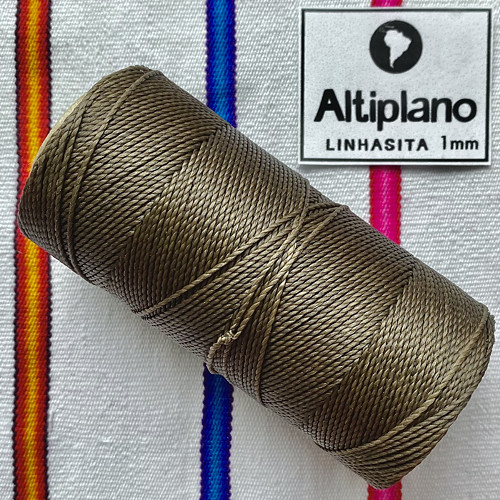 LINHASITA 1mm 511 celá cívka (hnědá)