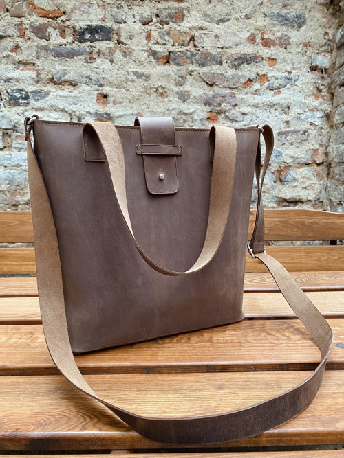Dámská taška - "tote bag" se zipem