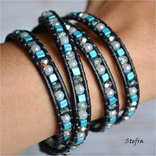 Symphony - wrap náramek / wrap bracelet — foto 1