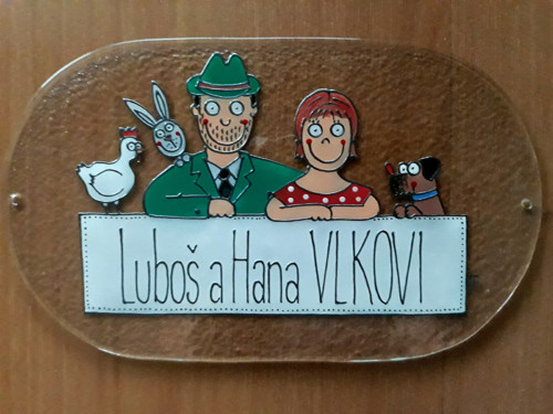 Jmenovka na dveře
