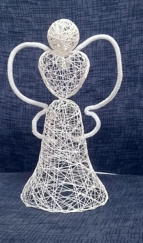 Anděl přízový - 27cm