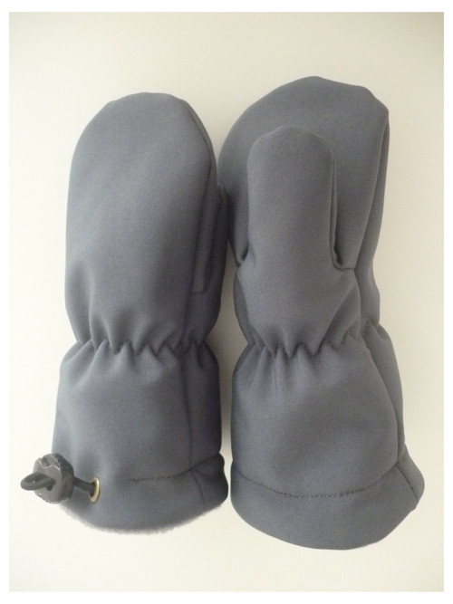 Softshell Rukavice/Extra Zateplené - Antracit Šeda — foto 1