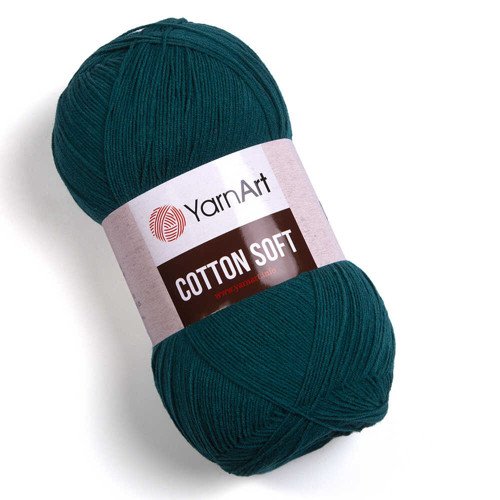 Příze Cotton Soft - smaragdová
