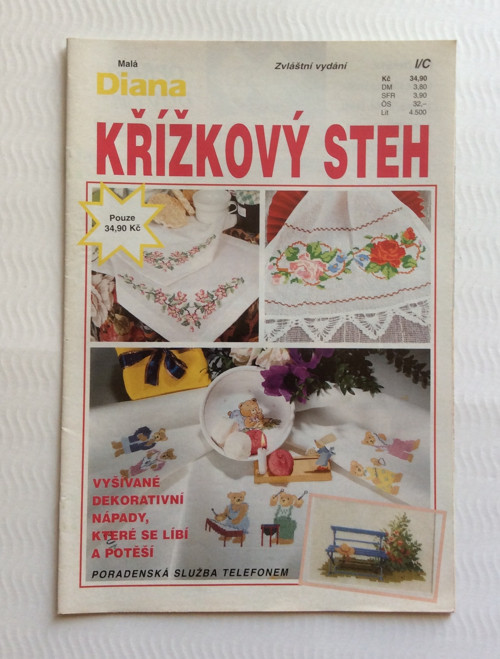 Malá Diana Křížkový steh