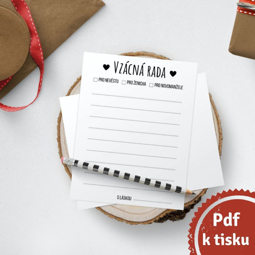 Rady pro... - k vlastnímu tisku — foto 1