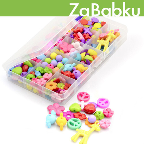 Dětské korálky - Box 240ks — foto 1