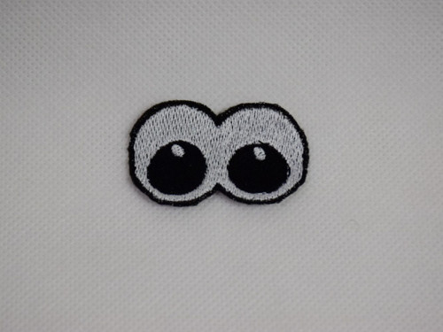 Vyšívané oči 5x3,5cm