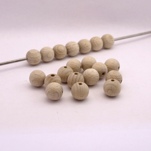 Dřevěné korálky GAMEWA Bukové 12mm (cena 25ks)