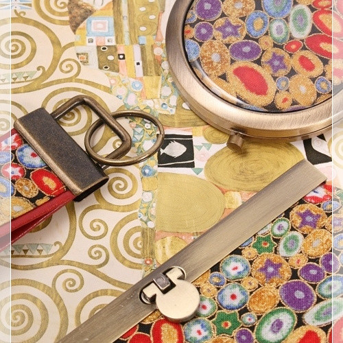 Malá rámečková taštička na kosmetiku sada Klimt — foto 1