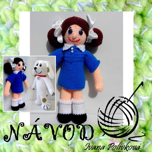 Návod - Paruková Panenka Káťa