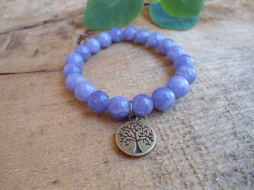 Náramek Jadeit Violet