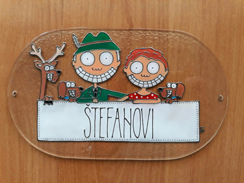 Jmenovka na dveře