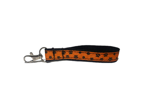Klíčenka Psí tlapka oranžová
