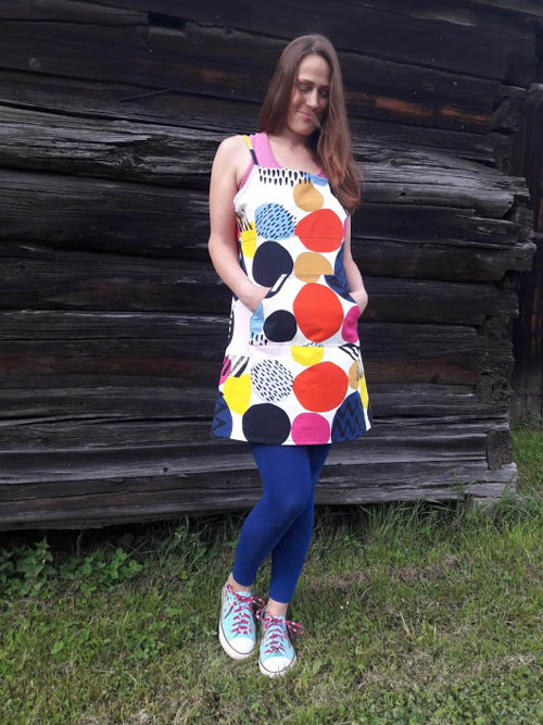 ŠATY BAREVNÉ......velká sleva — foto 1