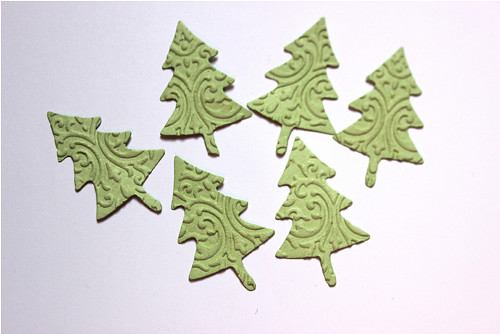 Stromeček embosovaný 3,5 cm