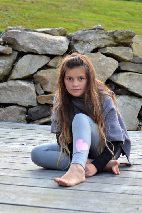 Legínky šedé — foto 1