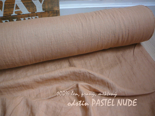 Odstín PASTEL NUDE ..100% len metráž
