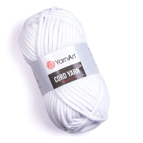 Příze Cord Yarn - bílá — foto 1