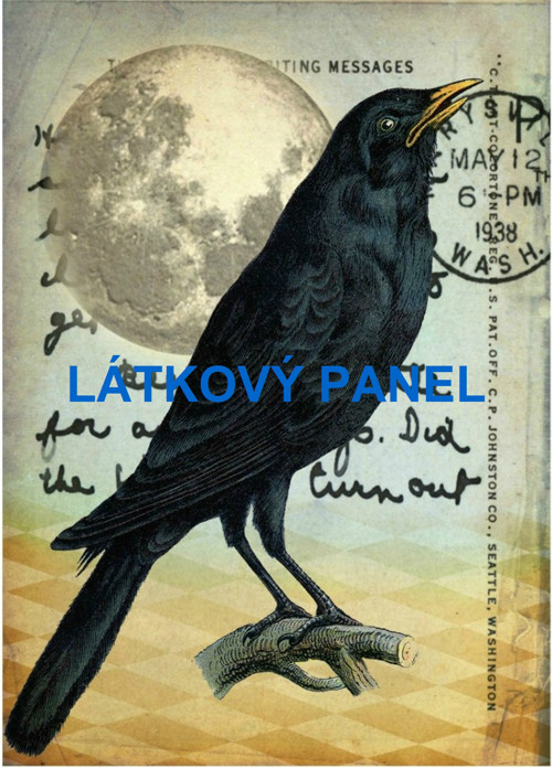 Bavlněná látka - panel 14x20cm — foto 1