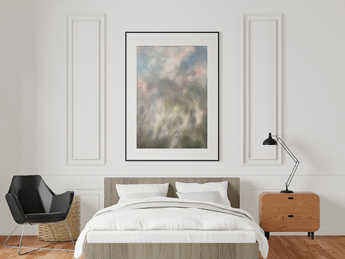 Na louce IV / 70 x 100cm / grafický papír