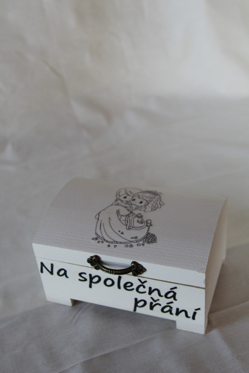 Svatební truhlička na přání