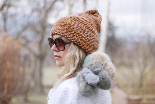Camel / čepice / merino — foto 1