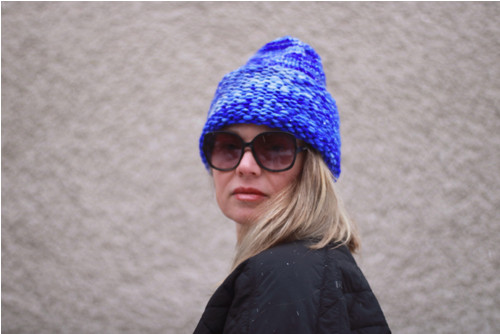 Gingham / čepice / merino — foto 1