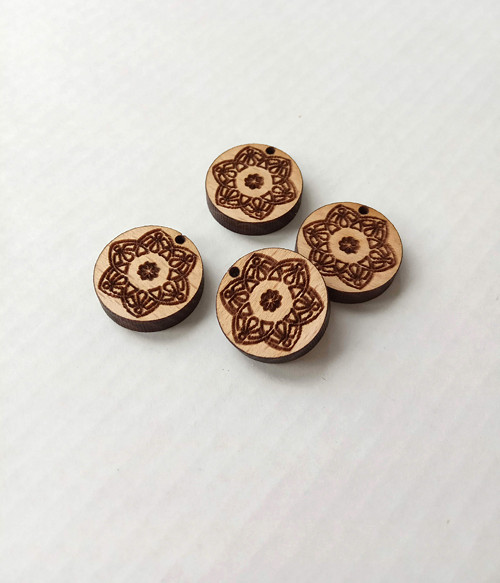 Komponenty - květ štěstí (6 ks)