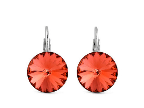Rivolky Swarovski padparadcha