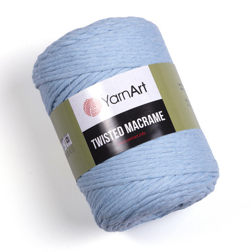 Příze Twisted Macrame - bleděmodrá — foto 1