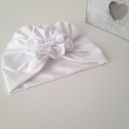 Čepička turban s mašličkou