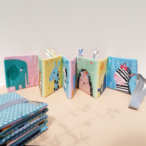 Leporelo hvězdy na tyrkysové / zoo