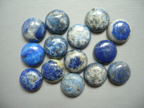 Kabošon - lapis lazuli 14 mm